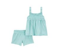 carter's 2tlg. Outfit in Türkis - Größe 80 | Baby Shirts