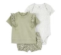 carter's 3tlg. Outfit in Khaki - 31% | Größe 86/92 | Baby Shirts