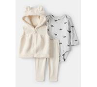 carter's 3tlg. Outfit in Beige - Größe 86 | Babyjacken