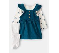 carter's 3tlg. Outfit in Blau - Größe 86/92 | Baby Kleider Roecke