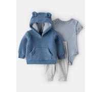 carter's 3tlg. Outfit in Blau - Größe 86/92 | Baby Sweatshirts Jacken