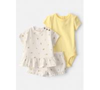 carter's 3tlg. Outfit in Creme - Größe 74 | Baby Shirts