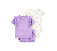 carter's 3tlg. Outfit in Creme - Größe 80 | Baby Shirts