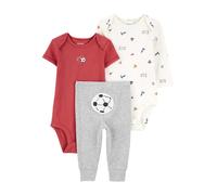 carter's 3tlg. Outfit in Grau - Größe 86 | Baby Bodys