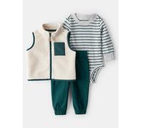 carter's 3tlg. Outfit in Grün - Größe 86 | Babyjacken