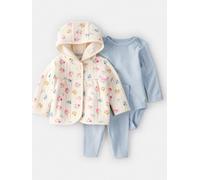 carter's 3tlg. Outfit in Hellblau - Größe 86/92 | Baby Pullover Cardigans