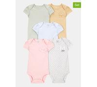carter's 5er-Set: Bodys in Bunt - Größe 80 | Baby Bodys