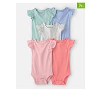 Carter's 5er-Pack Bodys Flügelarm Rippqualität 92 bunt