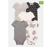 carter's 5er-Set: Bodys in Creme - Größe 68 | Baby Bodys