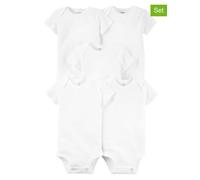 carter's 5er-Set: Bodys in Weiß - Größe 86/92 | Baby Bodys