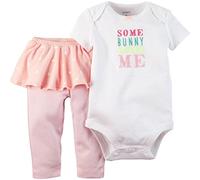 Carters Baby Kleidung Outfit Mädchen Ostern Somebunny Body & Tutu Hose Set Pink