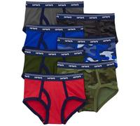 Carter's Little Boys 7-Pack Cotton Slips (Toddler/Kid), Mehrfarbig/Camouflage, 10-12 Jahre
