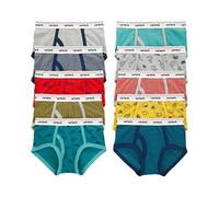 Carter's Little Boys Slips aus Baumwolle, 10er-Pack, Mehrfarbig (3j282110-prt)/R, 8