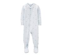 Carter's Overall mit Fuß Segelboote 74 hellblau