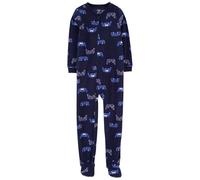 Carter's Schlafanzug für große Jungen aus Microfleece mit Fuß, Blauer Gamer, 10 Jahre