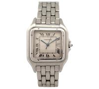 Cartier Uhren - CARTIER PANTHERE GM 130000C QUARTZ 41 MM STAHLUHR - Gr. unisize - in Silber - für Damen