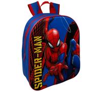 CARTOON 3D Kindergartenrucksack 32 cm mit gepolsterten Schultergurten, Spider-Man, 32 cm, Casual