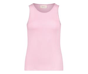 CARTOON - Ärmelloses Basic-Top mit Rundhalsausschnitt pink - Gr. - 44