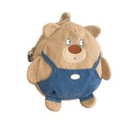 Cartoon Bär Rucksack für Mädchen und Frauen, niedliche Umhängetasche, schöne Plüsch Umhängetasche, Winter Shopping, Damen Bär Rucksack, Cartoon Schultertasche für Mädchen, schöne