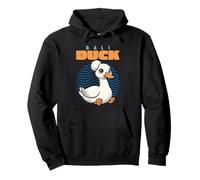 Cartoon Bali Ente Wasservögel Tierliebhaber Süße Enten Pullover Hoodie