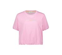 Cartoon Baumwollshirt Kurz 1/2 Arm Patch rosé/gold Größe 42