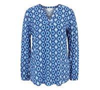 CARTOON - Blusenshirt blau/blau - Gr. - 42