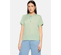 Cartoon Blusenshirt Damen grün, 40