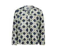 CARTOON - Blusenshirt dark blue/green - Gr. - 46