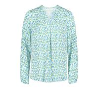 CARTOON - Blusenshirt green/blue - Gr. - 42