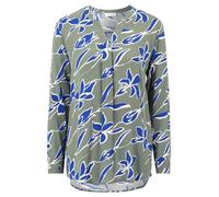 CARTOON - Blusenshirt khaki/blau - Gr. - 36