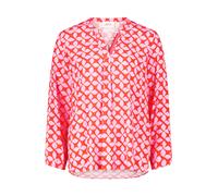 CARTOON - Blusenshirt pink/dark red - Gr. - 40