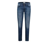 CARTOON - Boyfriend-Hose blue used denim - Gr. - 36