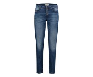 CARTOON - Boyfriend-Hose blue used denim - Gr. - 36