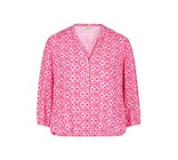 Cartoon Damen Casual-Bluse mit Muster 42, Pink/Rosa