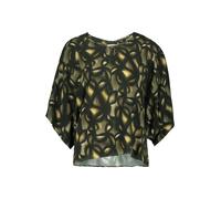 CARTOON - Casual-Bluse schwarz/grün - Gr. - 36