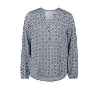 CARTOON - Casual-Bluse weiß/blau - Gr. - 38