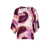 CARTOON - Casual-Bluse weiß/violett - Gr. - 46