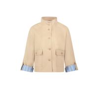 Cartoon Damen Casual-Jacke mit aufgesetzten Taschen 38, Beige