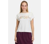 Cartoon Casual-Shirt Damen weiß, 38