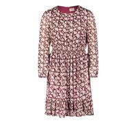 CARTOON - Chiffonkleid dark red/cream - Gr. - 38
