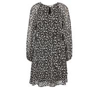 CARTOON - Chiffonkleid schwarz/weiß - Gr. - 44