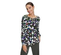 Cartoon Damen 8133/7787 Bluse, Green/Black, 34 EU