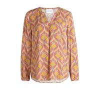 Cartoon Damen 8888/7196 Bluse, Taupe/Pink, 44