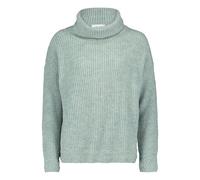 Cartoon Damen Basic-Pullover mit Turtle Neck 38, Grey Green Melange