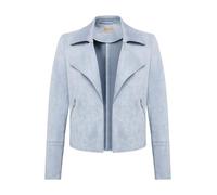 Cartoon Damen Blazer-Jacke mit offenem Saum 40, Blue Blizzard