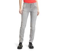 Cartoon Damen Boyfriend-Hose mit Reißverschluss Light Grey Denim,34