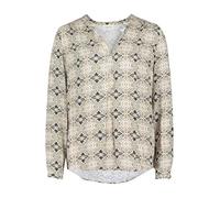 CARTOON - Casual-Bluse cream/green - Gr. - 38