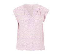 CARTOON - Casual-Bluse weiß/violett - Gr. - 38