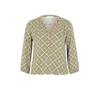 CARTOON - Casual-Bluse grün/violett - Gr. - 40