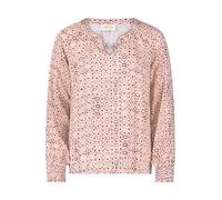 Cartoon Damen Casual-Bluse mit Muster 42, Cream/Pink